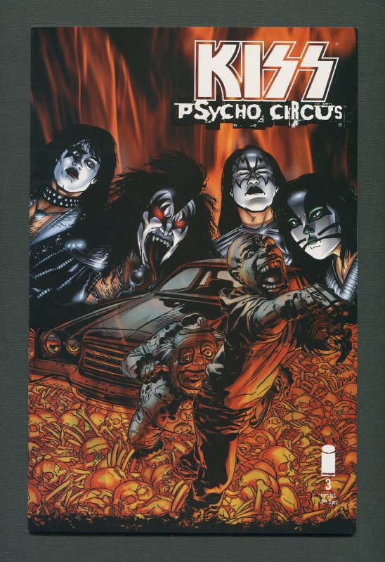 Kiss Psycho Circus #1 - #10 (SET) 9.6 NM+ - 9.8 NM-MT   1997