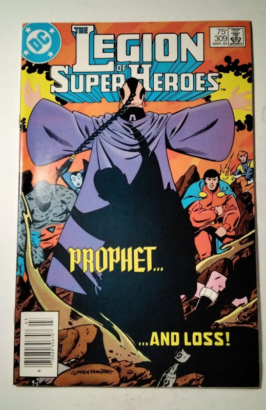 Legion of Super-Heroes #309 (1984) DC Comic Book J747