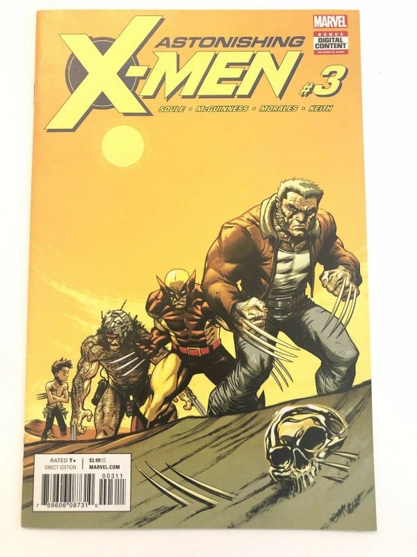 Astonishing X-Men #3 Soule, McGuinness, Morales, Keith NM 