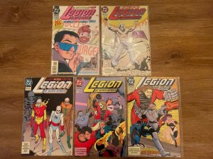 5 Legion Of Super-Heroes DC Comic Books # 45 46 47 48 49 Superman Batman J937