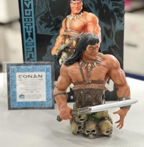 CONAN THE SLAYER MINI-BUST STATUE DARK HORSE DELUXE JEFFREY SCOTT NEW IN BOX