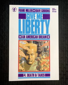 1991 GIVE ME LIBERTY An American Dream #4 by Frank Miller SC VF+ 8.5 Dark Horse