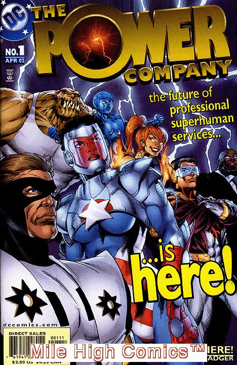 POWER COMPANY (2002 Series) #1 Near Mint Comics Book 