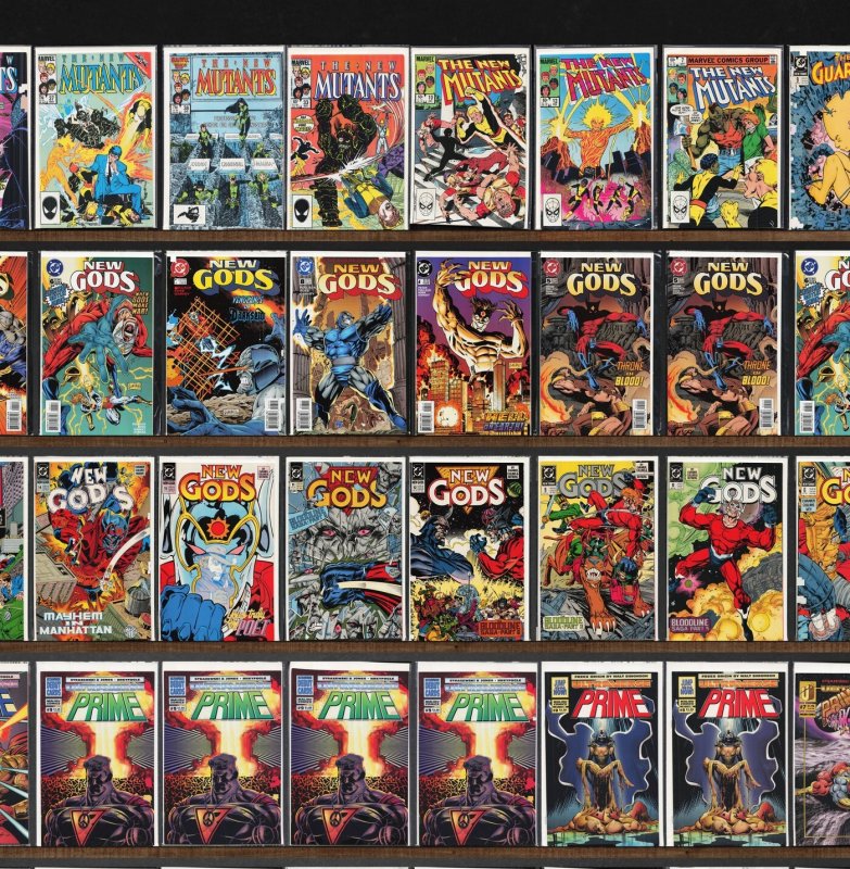 Huge Lot 140+ Comics with Prime, New Gods, Primal Force & More!