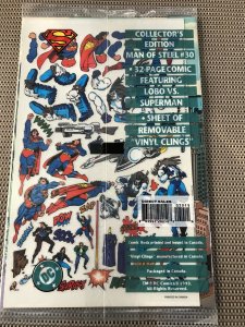 SUPERMAN MAN OF STEEL #30 : DC 2/94 NM; LOBO Polybag Colorforms edition, sealed