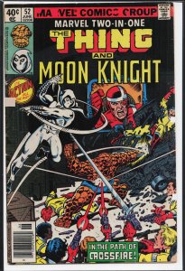 Marvel Two-in-One #52 (1979) Moon Knight [Key Issue]