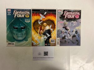 3 Fantastic Four Marvel Comic Books # 4 5 6 Avengers Defenders Thor 22 JS63