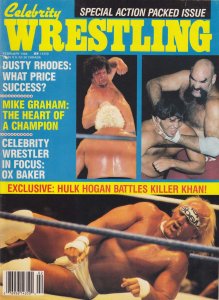 Celebrity Wrestling Magazine #3 GD ; M&O | low grade comic February 1988 Hulk Ho