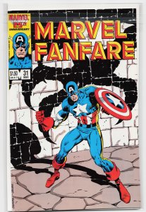 Marvel Fanfare #31 (1987) Captain America