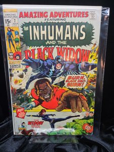 Amazing Adventures #7 British Variant (1971) Black Widow 