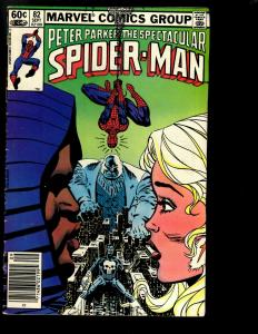 Lot of 7 Spider-Man Marvel Comics # 78 79 81 82 83 84 85 EK4