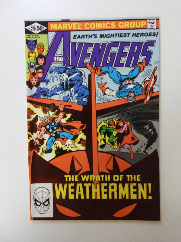 The Avengers #210 (1981) VF condition