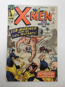 The X-Men #6 (1964) VG/FN Condition! ink fc