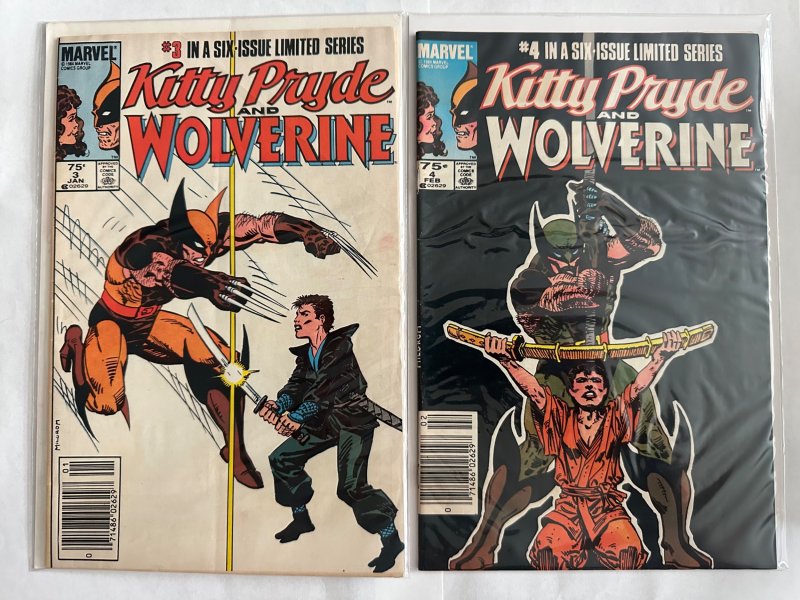 Kitty Pryde and Wolverine #1-6 SET NEWSSTAND EDITION