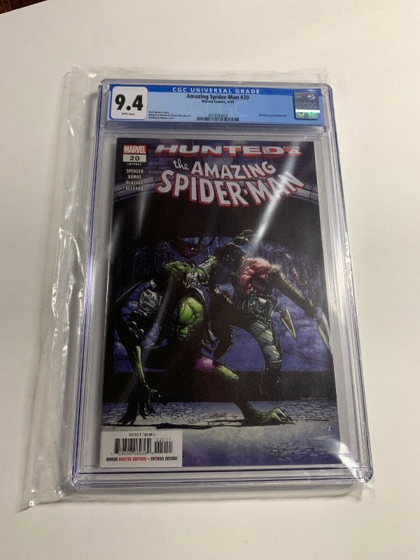 Amazing Spider-man 20 Volume 5 Cgc 9.4