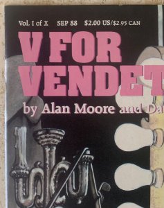 V FOR VENDETTA 1-10 | DC 1988-1989 | COMPLETE SERIES | ALAN MOORE, DAVID LLOYD