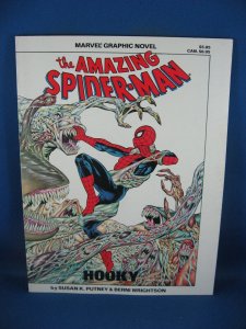MARVEL GRAPHIC NOVEL AMAZING SPIDERMAN HOOKY WRIGHTSON 1986
