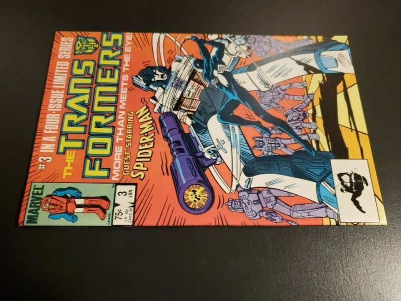 Transformers #3 (1984) VF/NM 9.0 3rd appearance Transformers Optimus Prime|