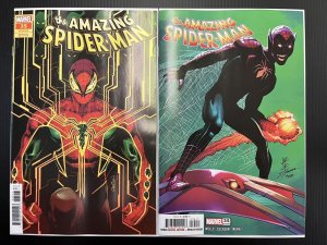 AMAZING SPIDER-MAN #35 CVR A + 1:25 GLEASON VAR 2023 NM IN-HAND PROSHIPPER