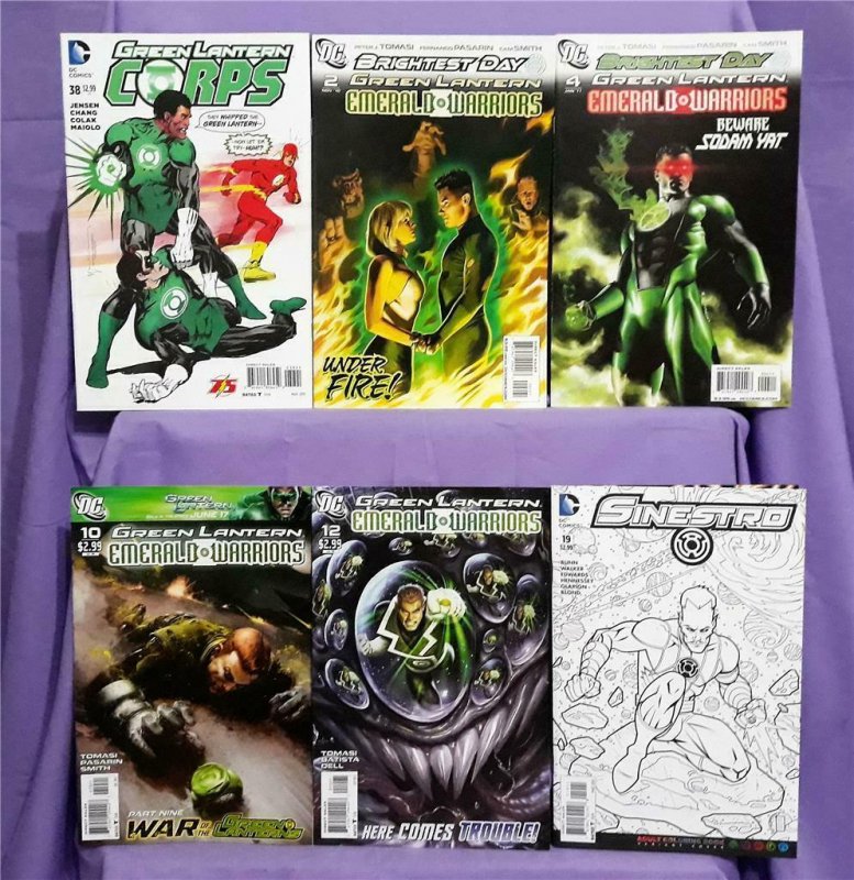 GREEN LANTERN MEGA-Pack with Variant Covers Emerald Warriors (DC 2009-2016)