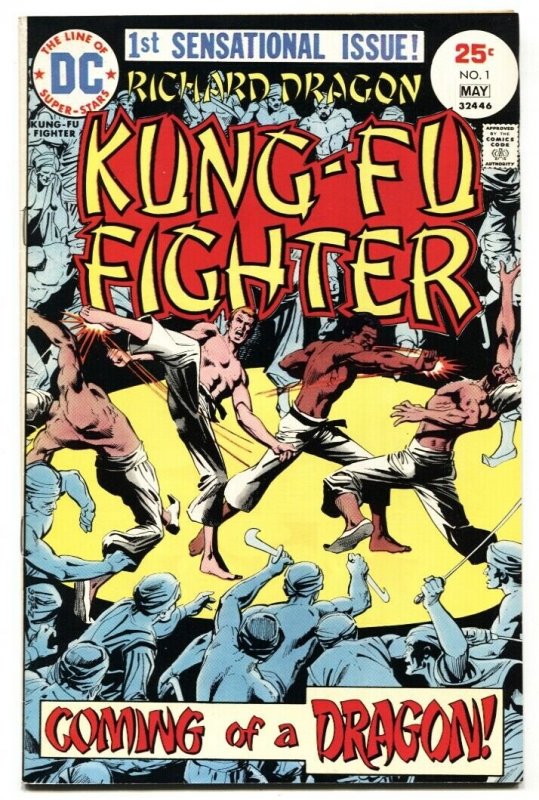 Richard Dragon Kung-Fu Fighter #1-DC First issue-comic book 1975 VF