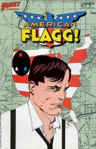 American Flagg #41 VF ; First | J.M. DeMatteis Howard Chaykin