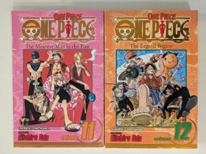 One Piece Gold Foils 11 (1st Edition) & 12 (2nd Edition)