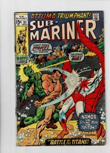 Sub-Mariner #31 (1970) Another FM Almost Free Cheese 4th Menu Item (d)