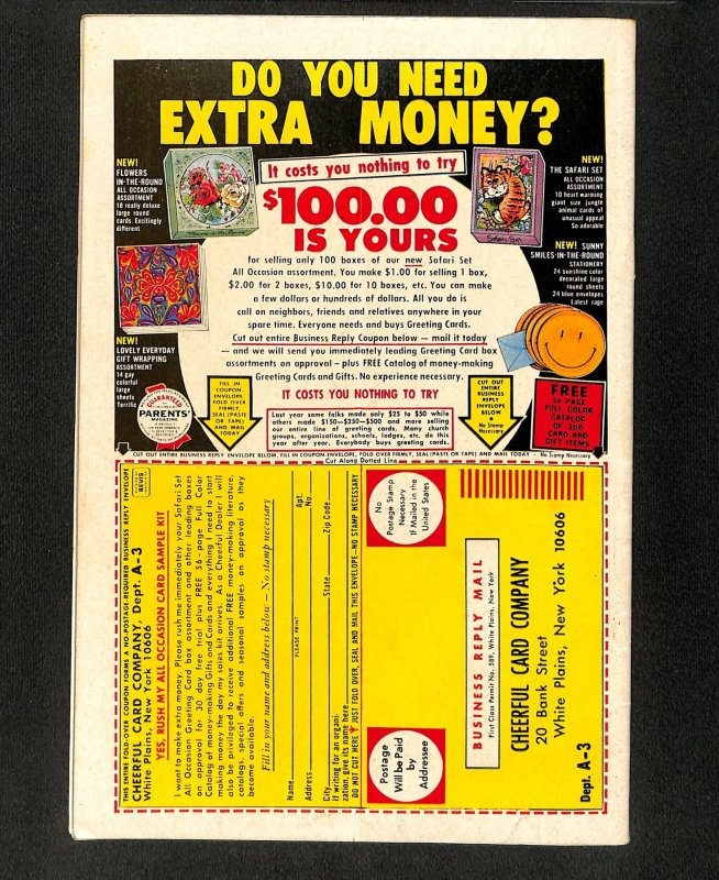 Amazing Spider-Man #107 Trapped By The Tentacles of Death!