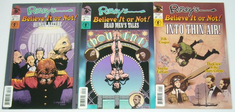 Ripley's Believe It Or Not #1-3 VF/NM complete series - d.b. cooper - earhart