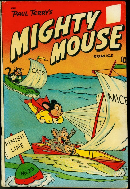 Mighty Mouse #23 1951- St John Golden Age- Paul Terry VG