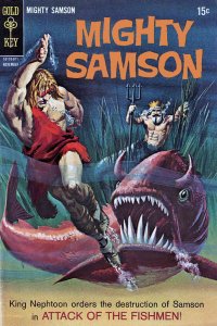 Mighty Samson #20 FN ; Gold Key | November 1969 Fishmen