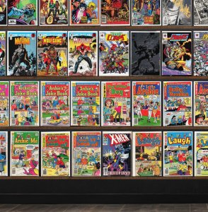 Huge Lot 150+ Comics with Magnus Robot Fighter, Laugh, Atari Force & More!