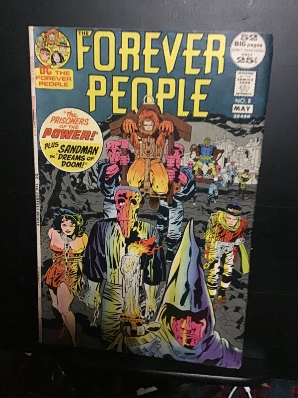 The Forever People #8  (1972) high-grade jack Kirby giant key! VF/NM Boca CERT!