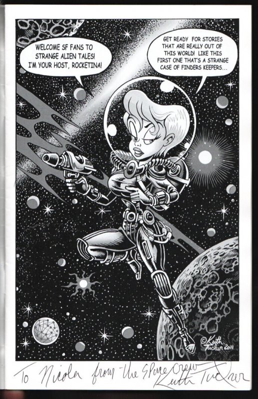 Strange Alien tales #1  2018 - Keith Tucker  -VF/NM - Comic Book