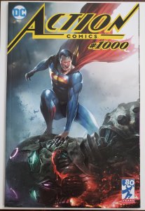 Action Comics 1000 set of 2 comic's. A trade dress variant and a virgin ...