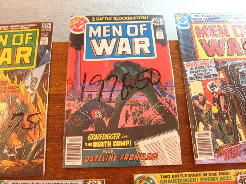 DC Men of War #10 11 12 13 14 Very Fine/Near Mint (9.0) (339J) 