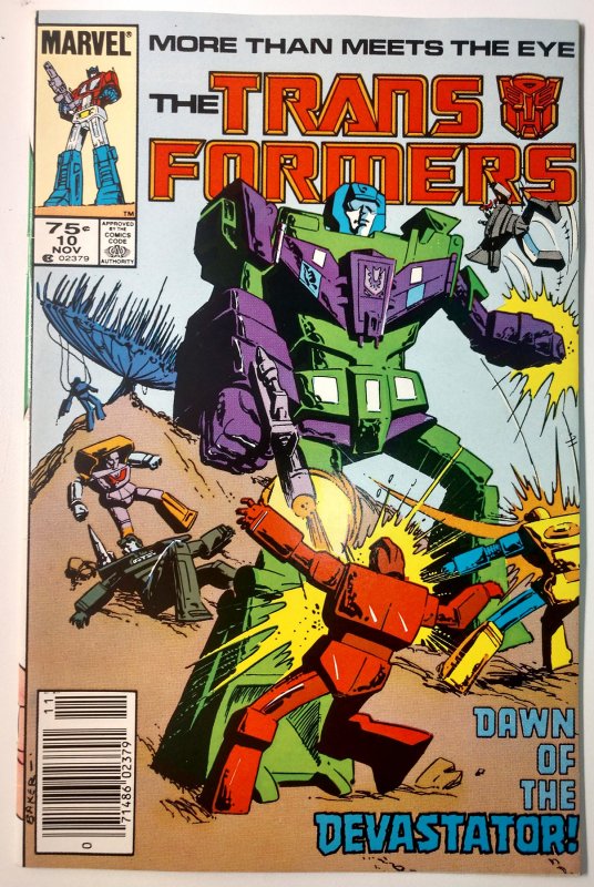 The Transformers #10 (7.0-NS, 1985) [Key Issue]