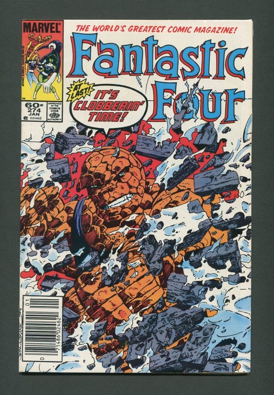 Fantastic Four #274  /  8.5 - 9.0 VFN/NM / Newsstand  /  January 1985