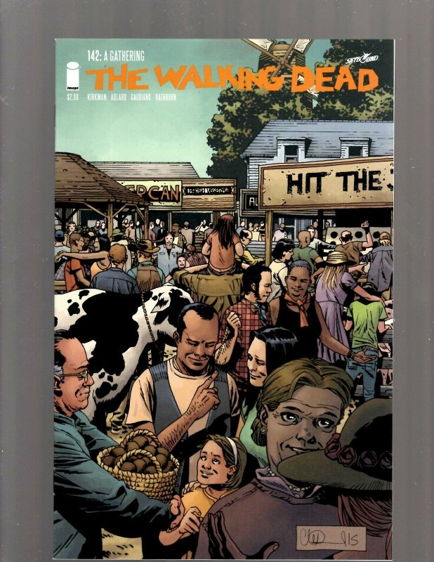 Lot Of 5 Walking Dead Image Comic Books # 140 142 143 144 145 Rick Negan RP4
