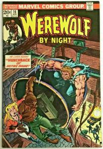 WEREWOLF BY NIGHT#16 FN/VF 1974 MARVEL BRONZE AGE COMICS
