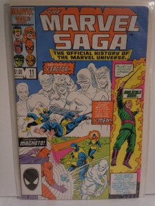 Marvel Saga The Official History of the Marvel Universe #11 (1985)