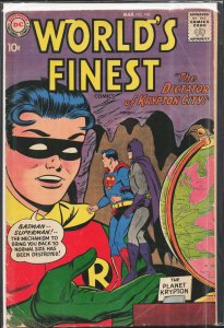 World's Finest Comics #100 (1959) Superman and Batman and Robin