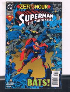 Superman The Man Of Steel #37 VF DC Comics Zero Hour Comic Book Simonson DE16