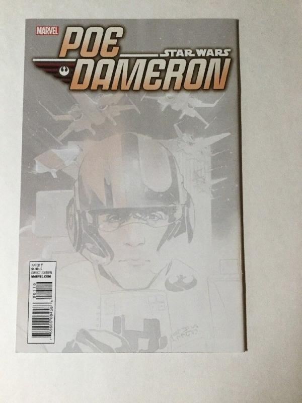 Poe Dameron 1 Variant Edition Star Wars Nm Near Mint 