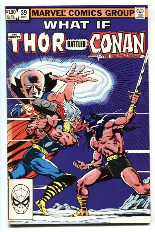 What If #39 THOR BATTLED CONAN Marvel  -1983 VF/NM