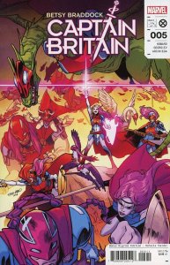 Betsy Braddock Captain Britain #5 D'Urso Marvel 2023 EB128