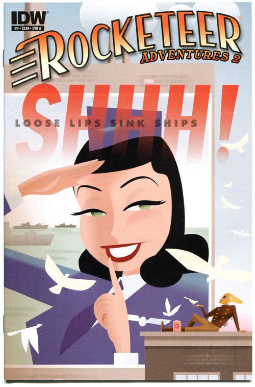 ROCKETEER Adventures 2 #4 A, NM, Dave Stevens, Bettie Page, 2012, more in store