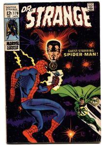 Dr Strange #179 1969- Marvel Comics- Spider-man - Ditko art