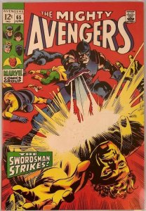 Avengers #65 Marvel 1969 CGC 8.5 VF+ Egghead Swordsman Yellowjacket Silver Age